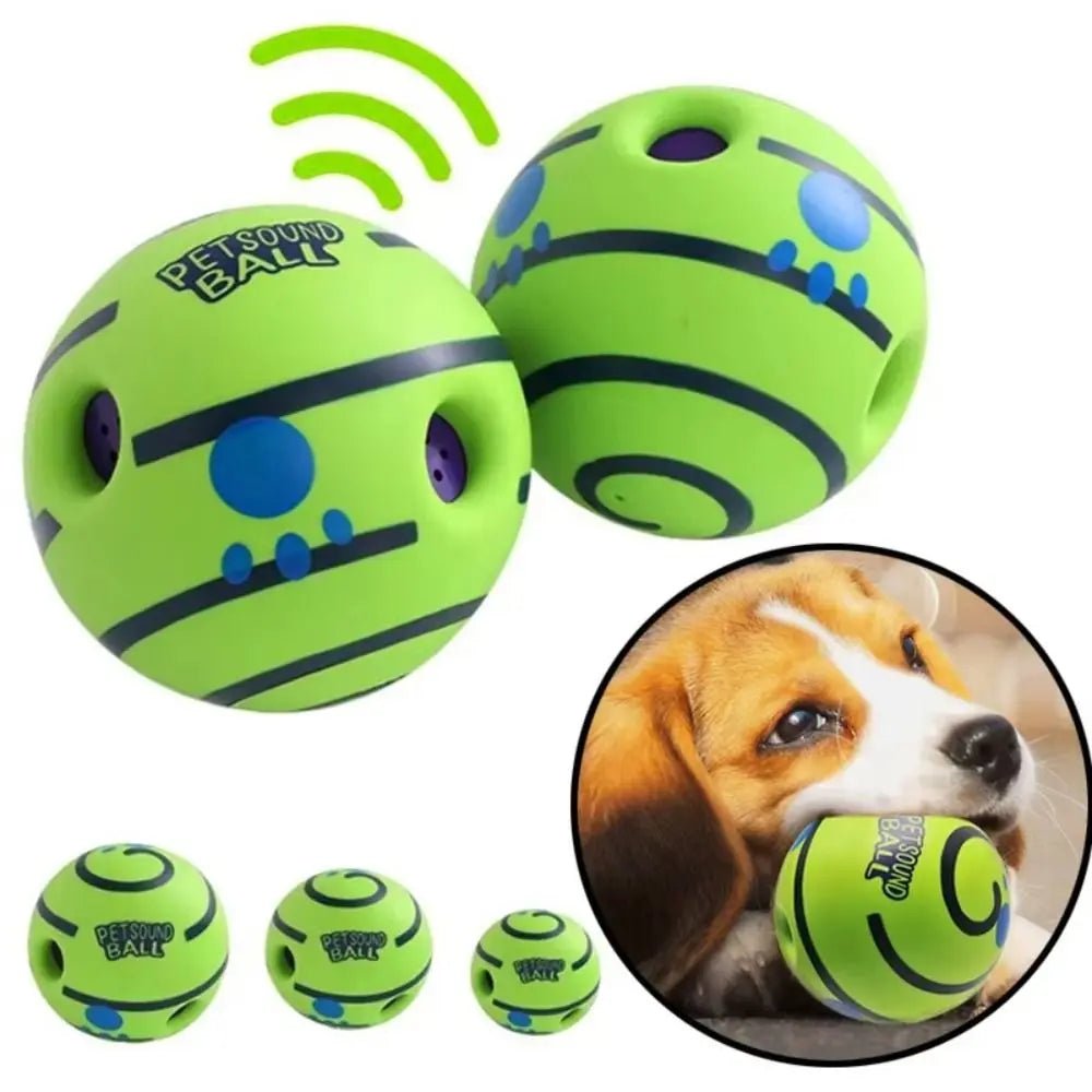 Balle pour chien Giggle Ball™ - Jouet interactif avec sons amusants - Pattes Exclusives