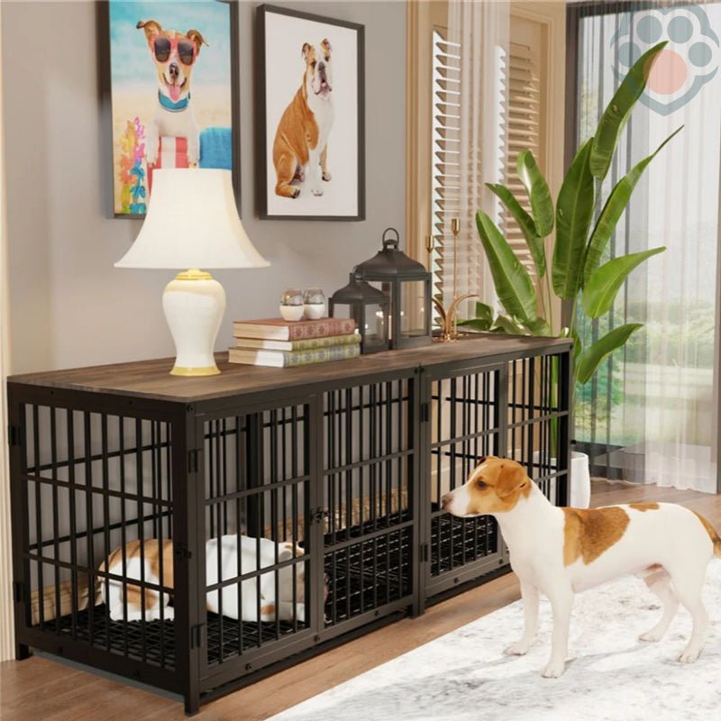 Cage pour chien évolutive et confortable - Pattes Exclusives