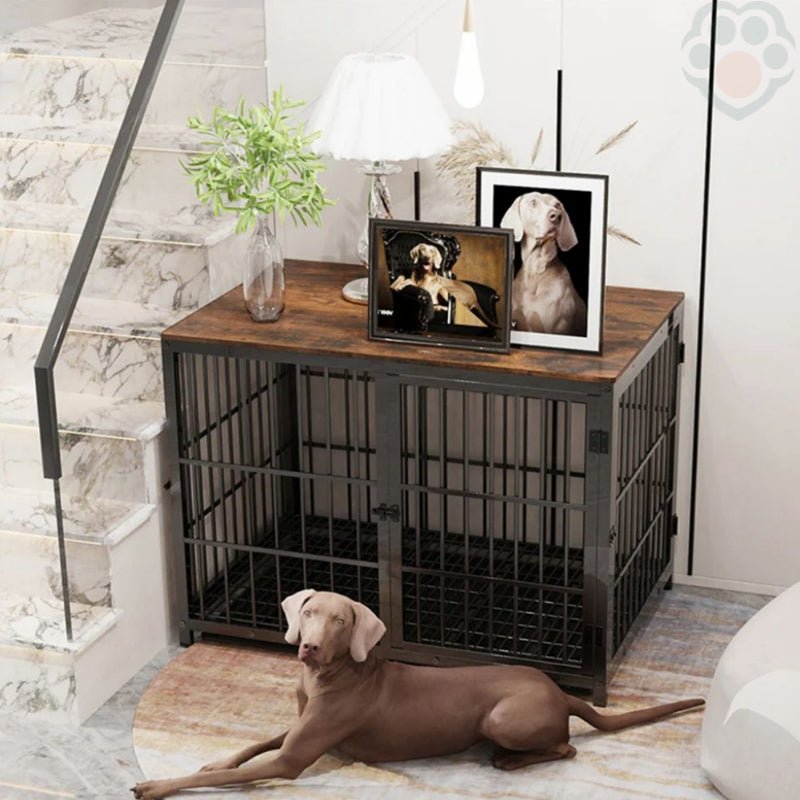 Cage pour chien évolutive et confortable - Pattes Exclusives