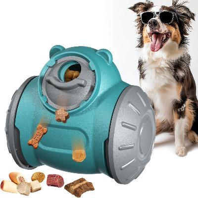 Distributeur de Croquettes pour Chien - BrainChase™ - Turquoise - Pattes Exclusives