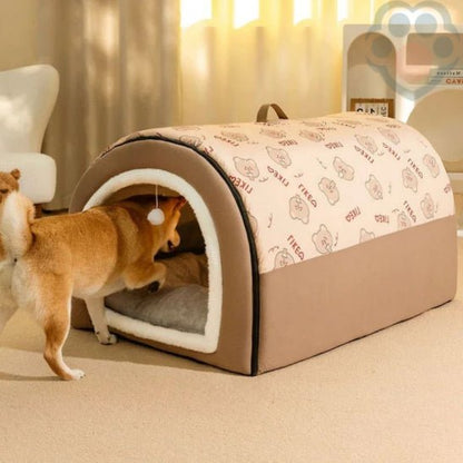 Niche pour chien – confort & sommeil réparateur - Pattes Exclusives