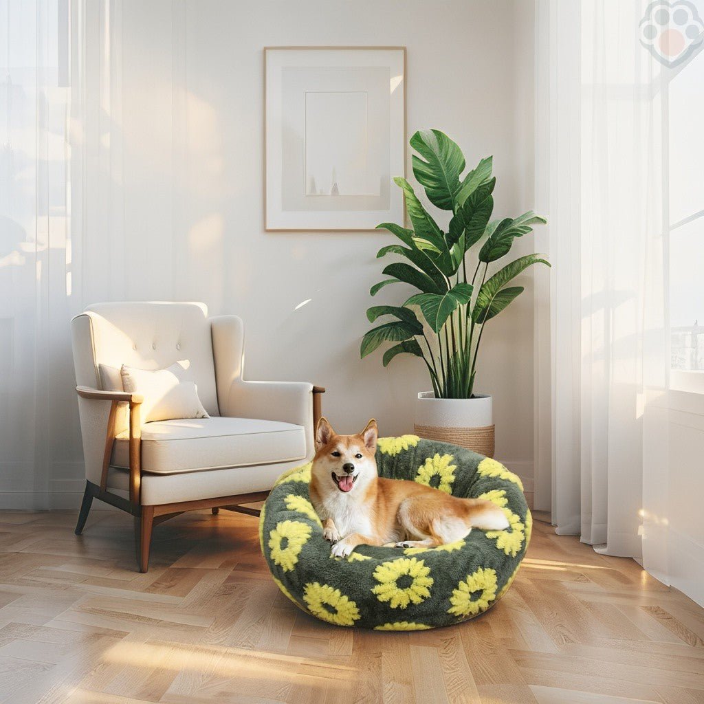 Panier chien nuage enveloppant - Pattes Exclusives