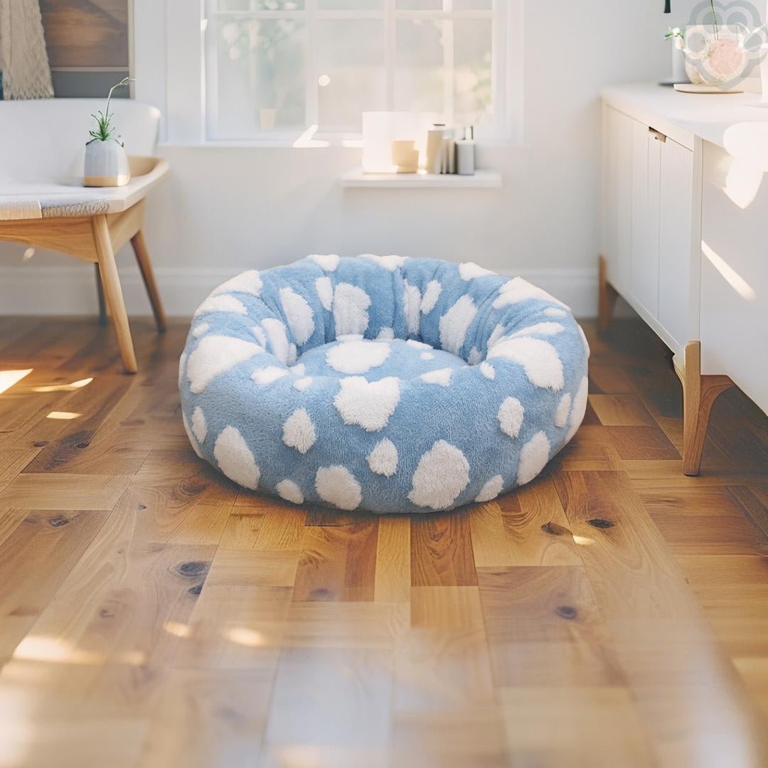 Panier chien nuage enveloppant - Pattes Exclusives