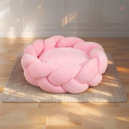 Panier chien tressé Élégance - Pattes Exclusives