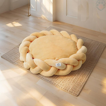 Panier chien tressé Élégance - Pattes Exclusives
